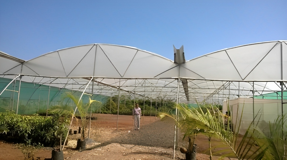 Construction of Polyhouse /Nursery house / Net house